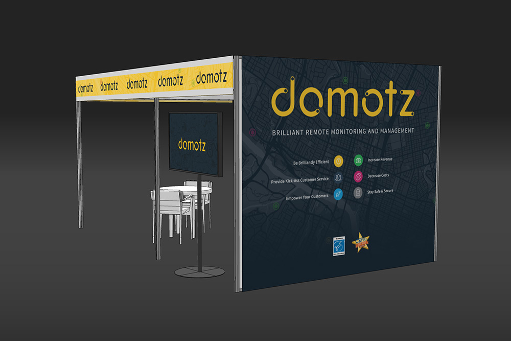 Domotz ISE Booth 3